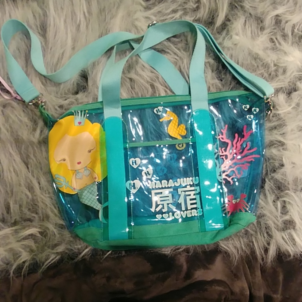 Hara Juku Lovers Gwen Stefani Beach Tote Mermaid